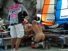 Omar Galanti and Rocco Siffredi play with Teena